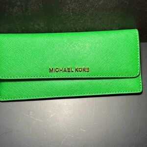 Michael Kors Kelly Green Wallet